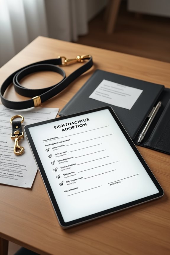 adoption application submission essentials