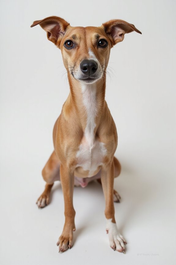 adorable italian greyhound companions