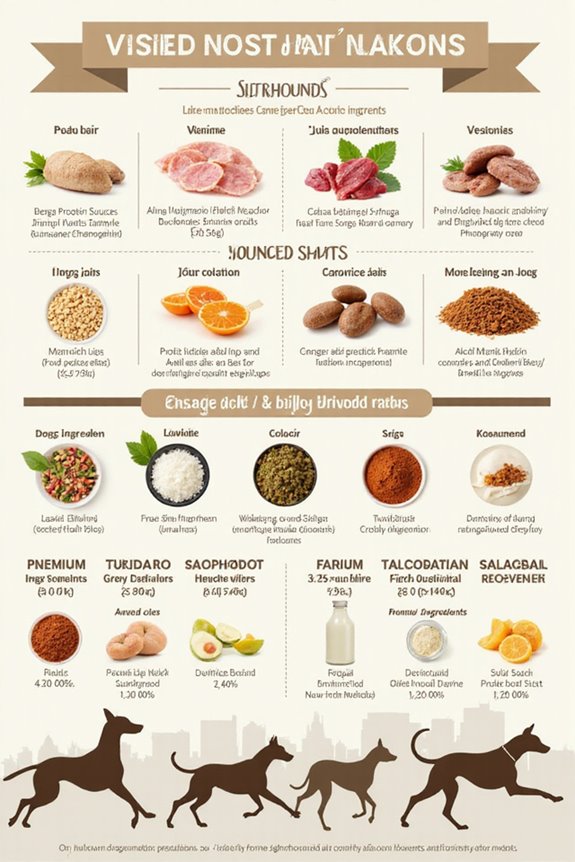 balanced nutrition for sighthounds