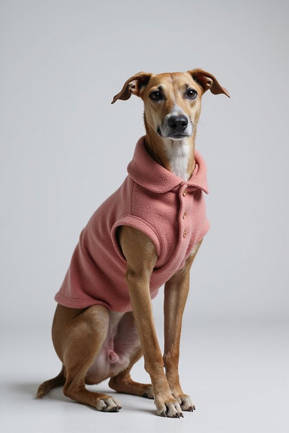 choosing greyhound fleece pajamas