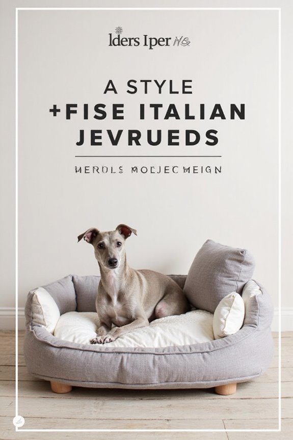 choosing italian greyhound bed