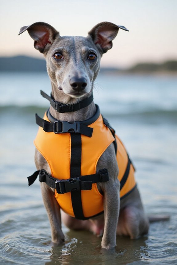 choosing italian greyhound life jackets