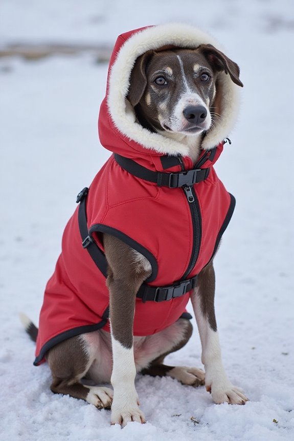 choosing whippet winter coat