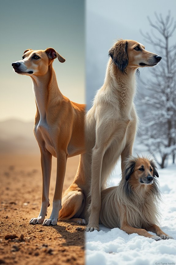 coat variation affects thermoregulation