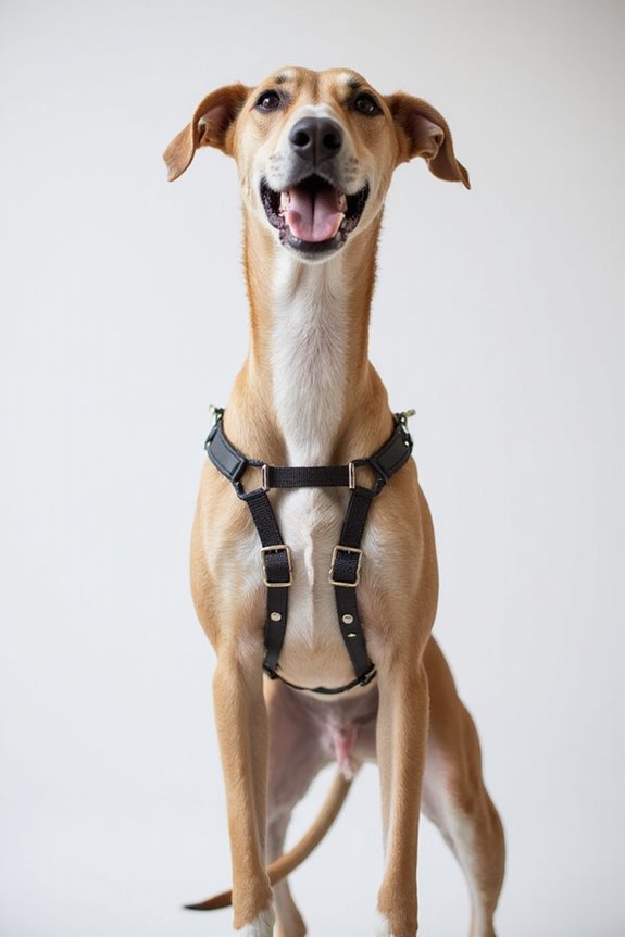 comfortable durable greyhound harness