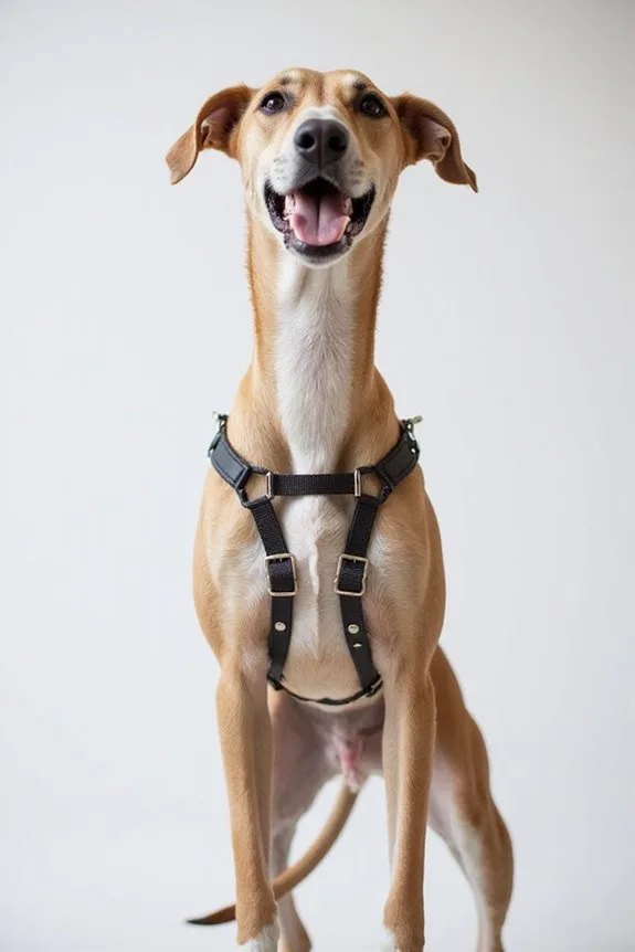 comfortable durable greyhound harness