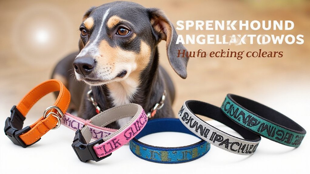 comfortable stylish sighthound collars