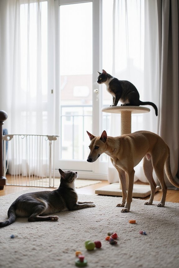 controlled introduction of pets