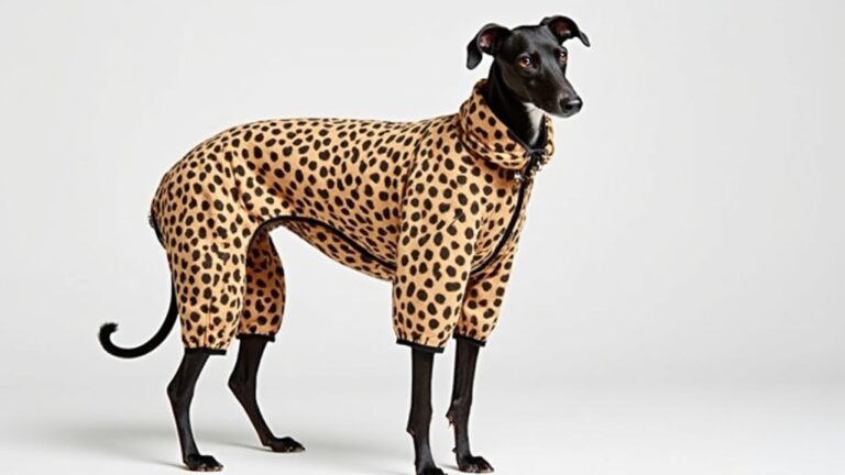 cozy stylish greyhound dog onesies