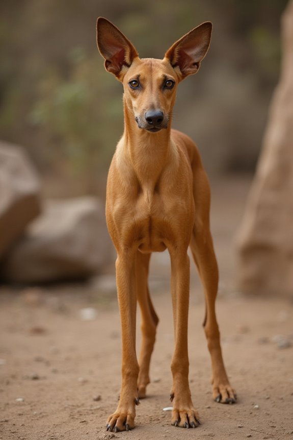 distinctive traits of pharaoh hounds