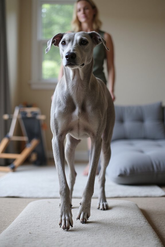 exercise considerations for aging whippets