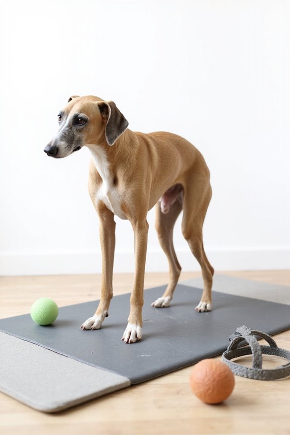 exercise needs for whippets