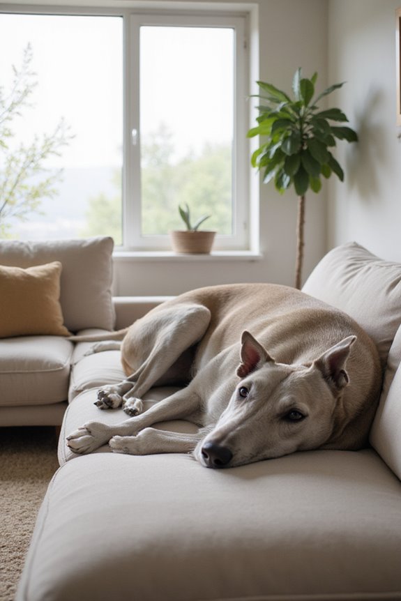 greyhounds as indoor pets