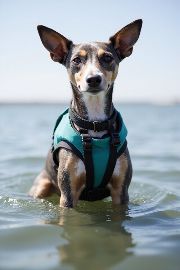 italian greyhound swimming safety