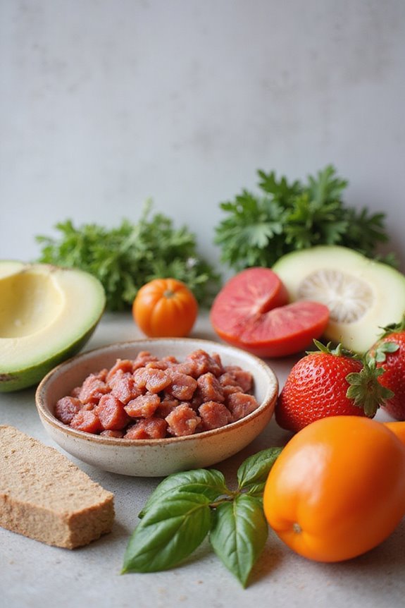 nutritional needs and ingredients