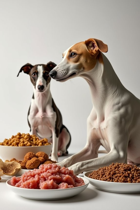 nutritional needs for greyhounds