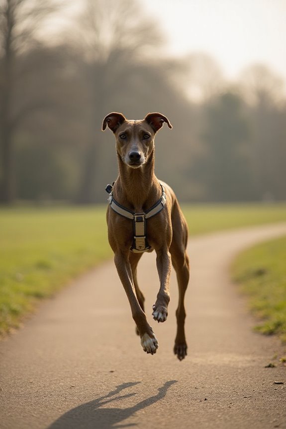 optimal exercise for whippets