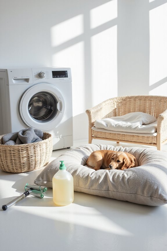 pet bed cleaning techniques