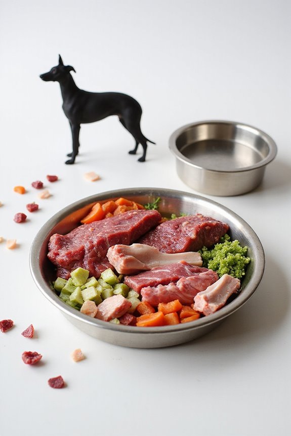 raw food diet sighthounds