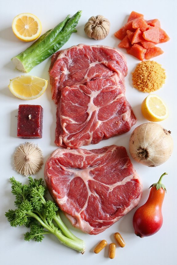 raw puppy diet composition