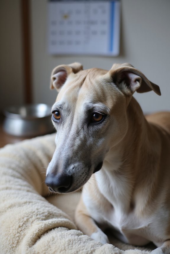 senior greyhound memory problems