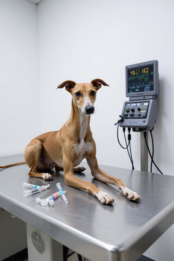 sighthound anesthesia care considerations