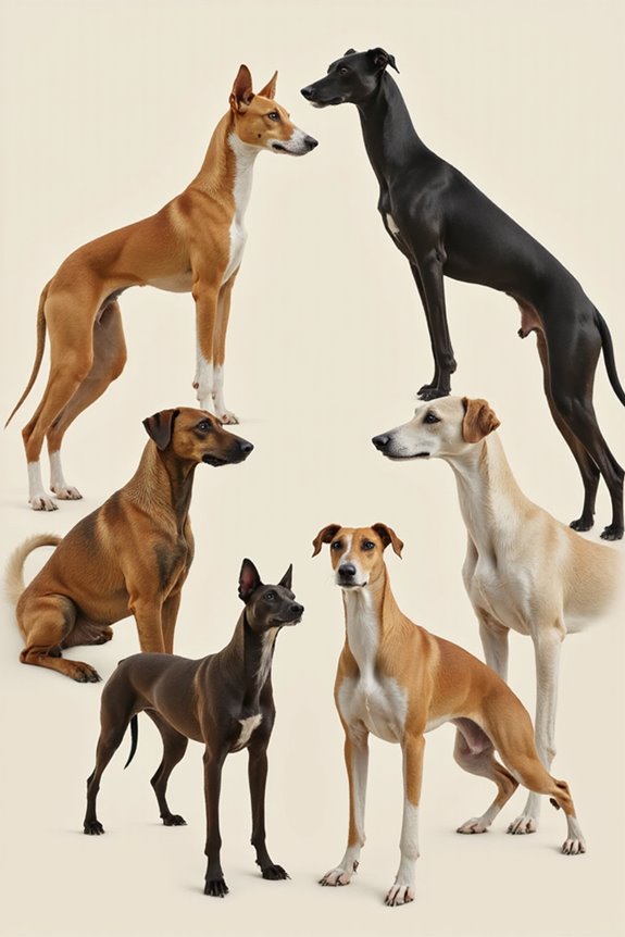 sighthound breeds geographic adaptations