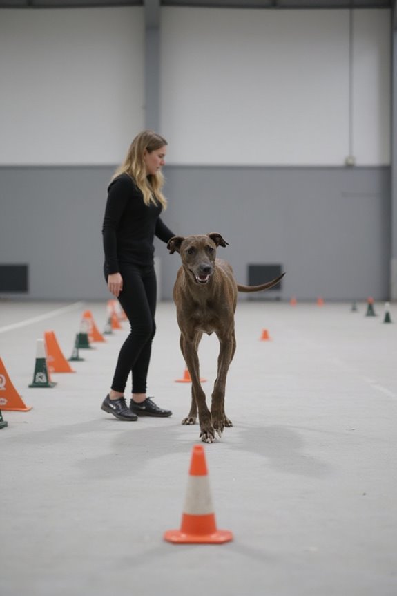 sighthounds compete in obedience