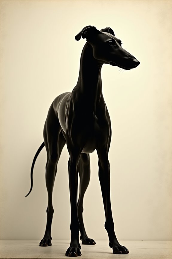 sighthounds inspire artistic expression