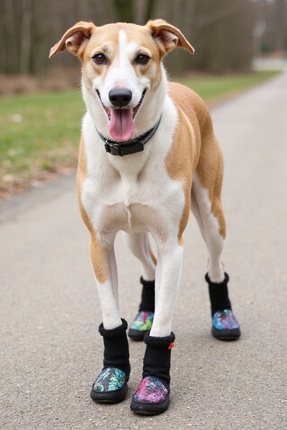 stylish and comfortable greyhound boots