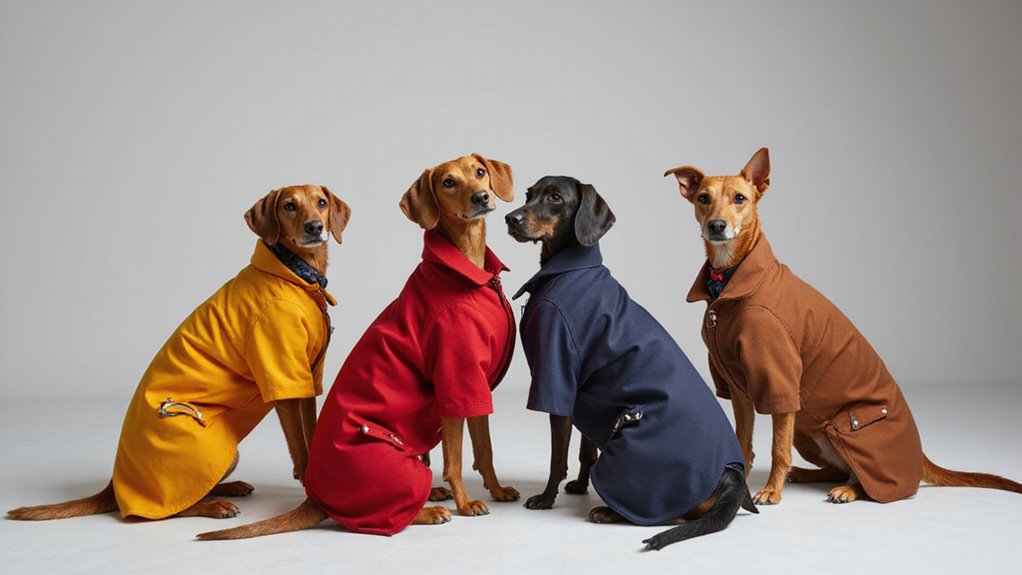 stylish autumn dog coats