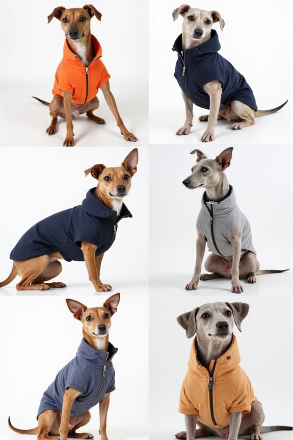 stylish jackets for greyhounds