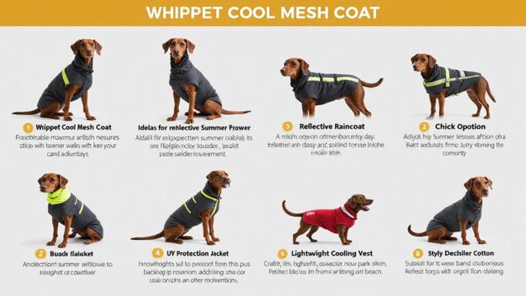 stylish summer coats for whippets