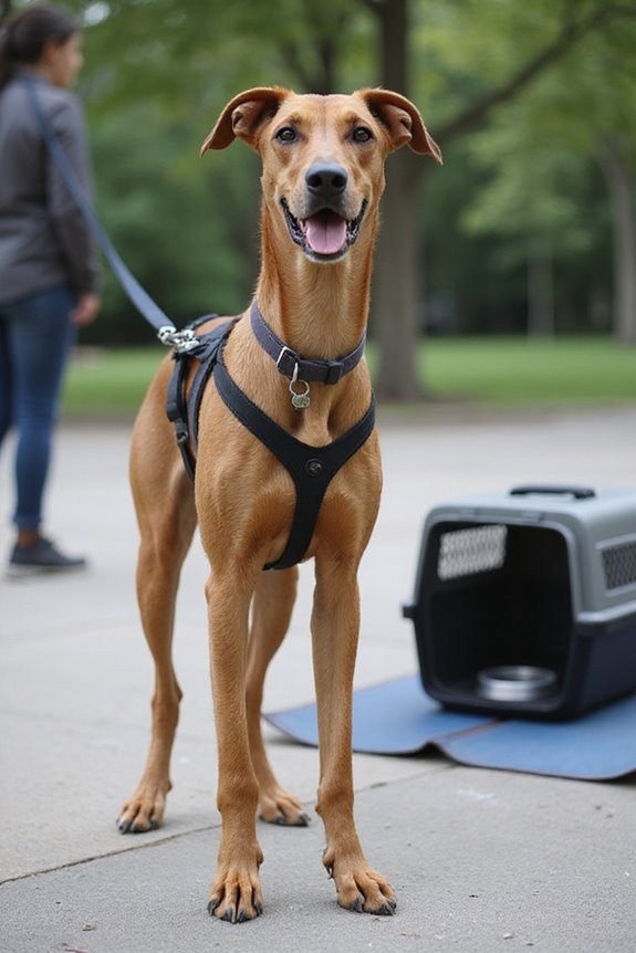 traveling with sighthounds safely