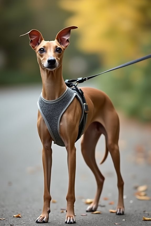 whippet harness size and comfort