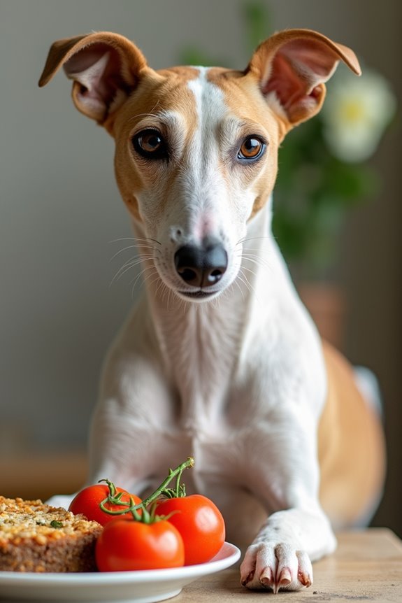 whippet nutrition and diet