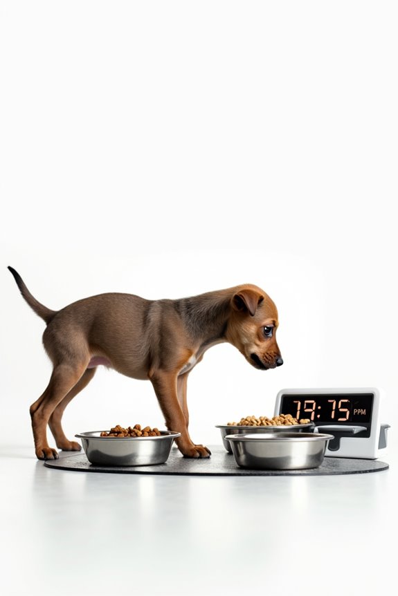 whippet puppy feeding schedule